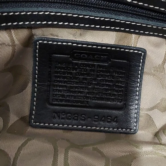 Coach Small Leather Soho Hobo Shoulder Bag No 9464 Great Condition - Picture 8 of 8